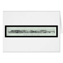 Gold Mining Bullfrog NV Photo 1905 Greeting Card