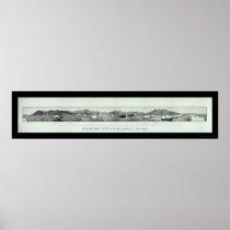 Gold Mining Bullfrog NV Photo 1905 Print