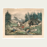 Gold Mining in California (0636A) posters