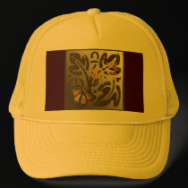 Gold Monarch Cap hats