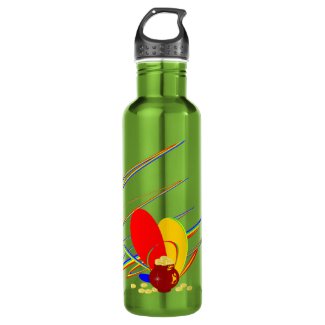 Gold money ang magic rainbow Custom Liberty Bottle 24oz Water Bottle