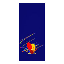 Gold money ang magic rainbow Custom Rack Card