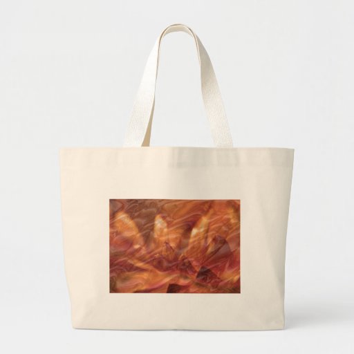 Gold n Copper Sheet :  Lotus Engraved Design Tote Bag