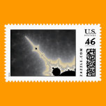 Gold Needle in Mercury Postage Stamp