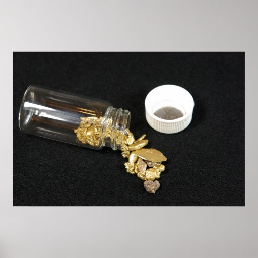 Gold Nugget Poster