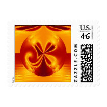Gold Orb postage