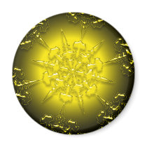 Gold Ornament Magnet by TrevorDS Gold Ornament Magnet