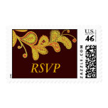 Gold Paisley Chocolate Postage