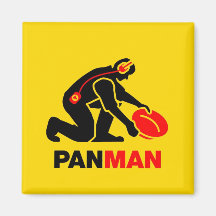 Gold Panning Refrigerator Magnets