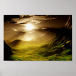 Gold Path Print