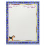 Gold Pawprints letter paper Letterhead Design
