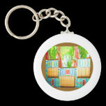 Gold Plated Chinese Windows keychains
