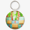 Gold Plated Chinese Windows keychains
