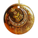 Gold Pocket Watch Ornament ornament