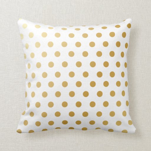 Gold Pattern Throw Pillows | gold polka dots pattern throw pillows zazzle Gold Pattern Throw Pillows | gold polka dots pattern throw pillows zazzle