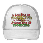 Gold Prospecting Mesh Hats