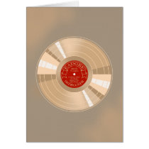 Gold Record Card