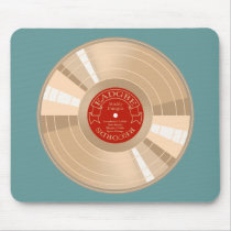 Gold Record Mouse Pad