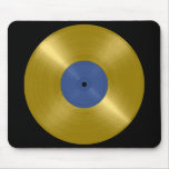 Gold Record with Blue Label mousepads