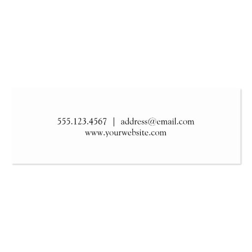 Gold ribbon banner student graduation name card business card template (back side)