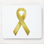 Gold Ribbon Mouse Mats