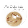 Gold Rings Stickers