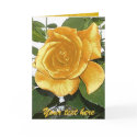 gold rose cards