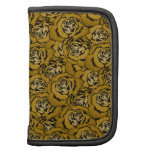Gold Rose Pattern Folio Planners