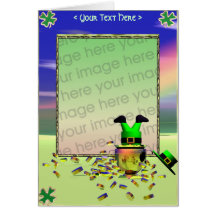 Gold Rush (photo frame) Card