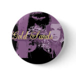 Gold Sands Girl T-shirts and Gifts Pinback Button