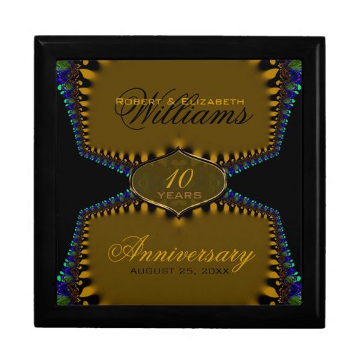 gold_satin_lace_wedding_anniversary_gift_box ... gold_satin_lace_wedding_anniversary_gift_box ...