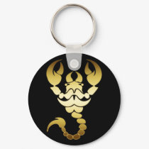 GOLD SCORPION keychains by dgpaulart GOLD SCORPION keychains
