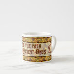 Gold Septagram Espresso Mugs