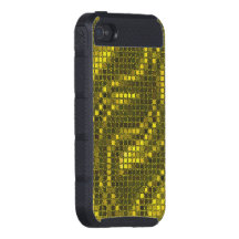 Gold Sequin Effect Phone Cases iPhone 4/4S Cases