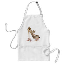 Gold Shoe slaves Apron