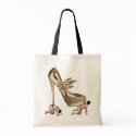 Gold Shoe slaves Bags