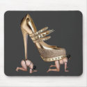 Gold Shoe slaves mousepad