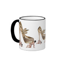 Gold Shoe slaves Mugs