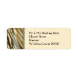 Gold silver chain labels