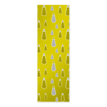 Gold silver snowmen on gold fade business cards