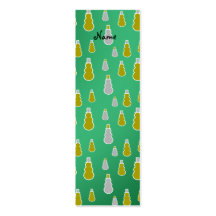 Gold silver snowmen on green fade business card templates