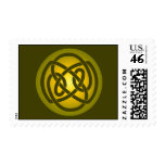 Gold Single Loop Knot Stamp