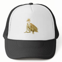 Gold Sitting Dragon hats
