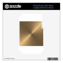 Gold Skin For iPod Touch 4G