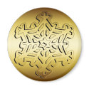 GOLD SNOWFLAKE magnets by dgpaulart GOLD SNOWFLAKE magnets