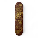 Gold Soul Skateboard by andreacreations Gold Soul Skateboard
