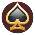 GOLD SPADE stickers