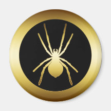 GOLD SPIDER MAGNETS