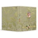 Gold Splendor 3 Ring Binders