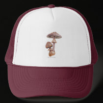 Gold Spotted Mushrooms Hat hats